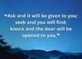Seek Bravely Knock Boldly